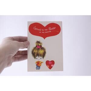 Getting to the Heart, Valentine Card, You Couldn't be Nicer, Unused Colorful